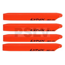 LXT1201-3D   Lynx Main Blade 120 mm Pro Edition Orange 2 sets Trex150  